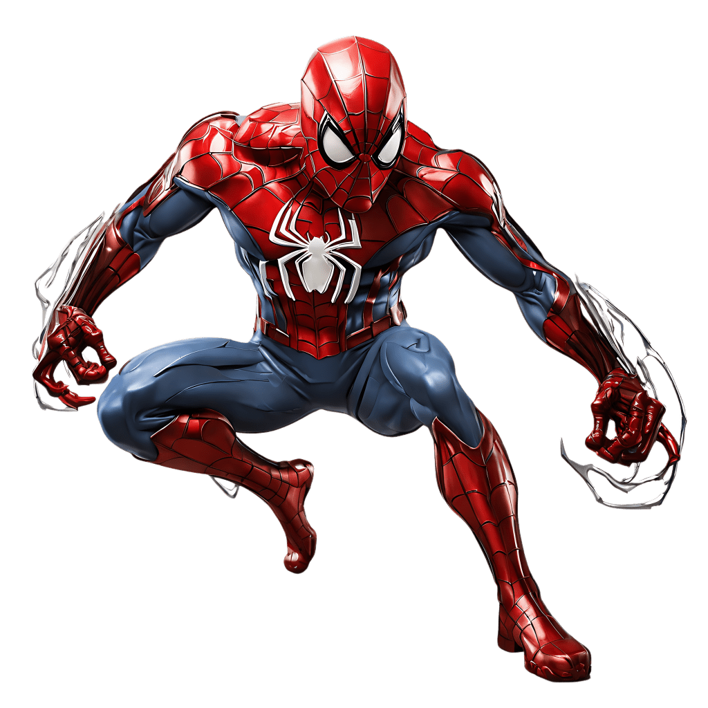 coloriage spiderman à imprimer fight black and white color