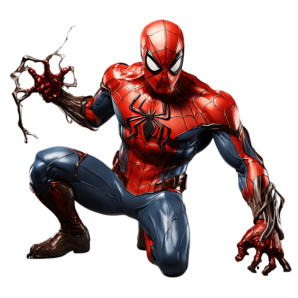 coloriage spiderman à imprimer pdf fight black and white color. 