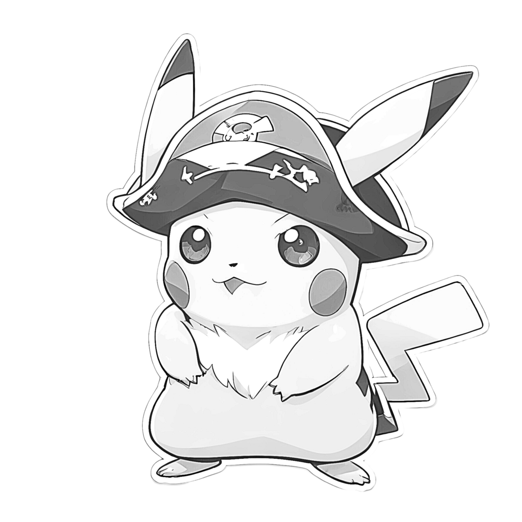 pikachu pirate mignon en noir et blanc, coloriage pokemon, dessin pokémon, dessin pokémon facile pokemon coloriage, dessins pokémon facile, coloriage pokemon à imprimer, coloriage pokemon à imprimer pdf, gratuit, coloriage à imprimer pokemon,dessin de pokémon, dessin pokémon à imprimer, imprimer dessin pokémon, pokémon dessin, dessin facile de pokémon, dessin de pokémon à imprimer, dessins de pokémon facile