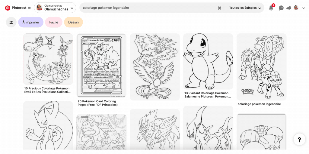 olamuchachas extrait pinterest pokemon coloriage 1